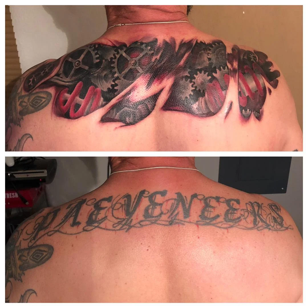 Tattoo example for the cover-up service